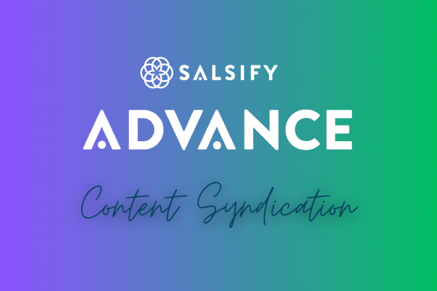 Salsify PXM Advance: Optimizing Content Syndication